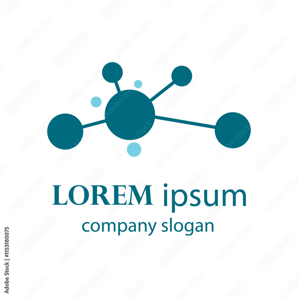 molecule atom logo design molecule atom logo design