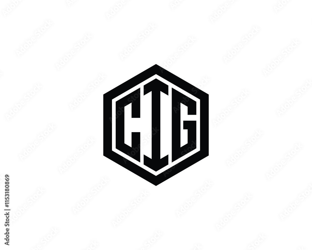 CIG Logo design vector template. CIG CIG Logo design vector template. CIG