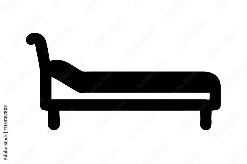 Daybed silhouette Daybed silhouette