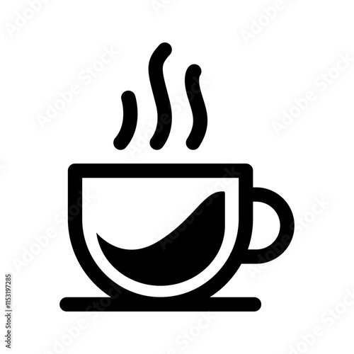 Illustration of coffee shop logo