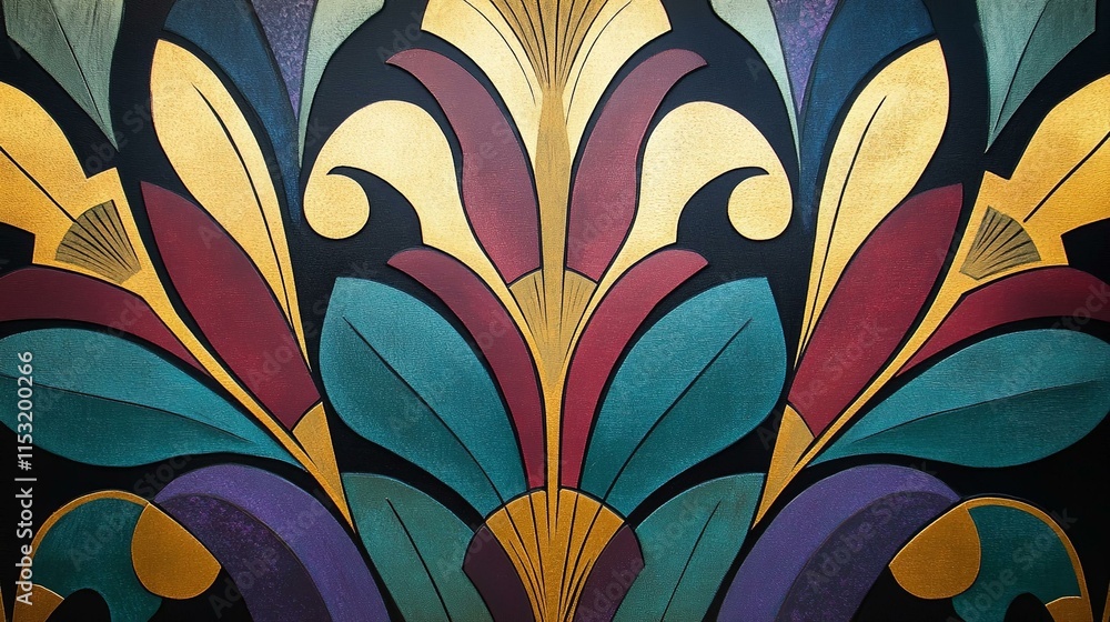 Classic Art Deco Background Classic Art Deco Background