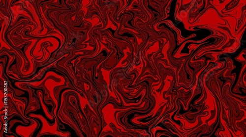 Wallpaper Mural Bold Red and Black Swirling Abstract Background for High-Impact Advertising and Energetic Posters Torontodigital.ca