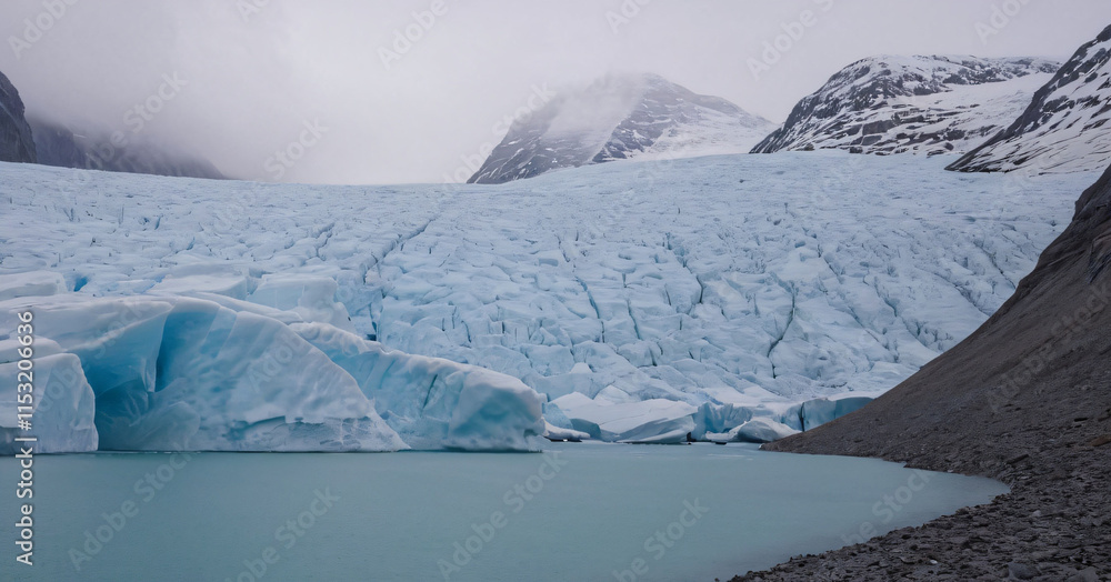 Detailed view of the ice, Monaco Breen glacier, Detailed view of the ice, Monaco Breen glacier,