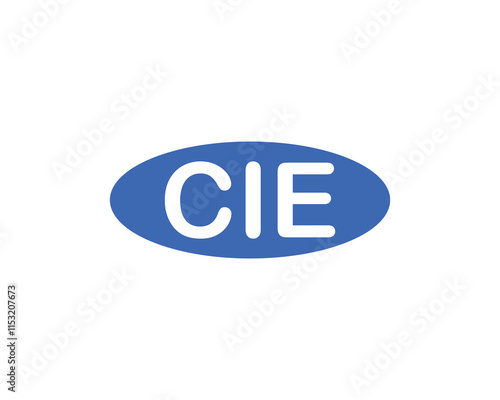 CIE logo design vector template. CIE