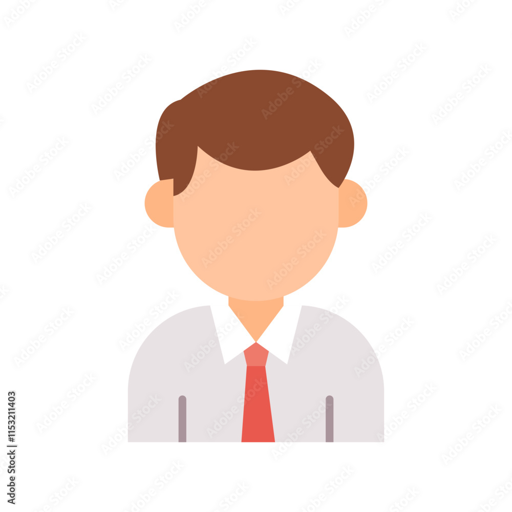 Illustration of an Man Faceless Avatar Illustration of an Man Faceless Avatar