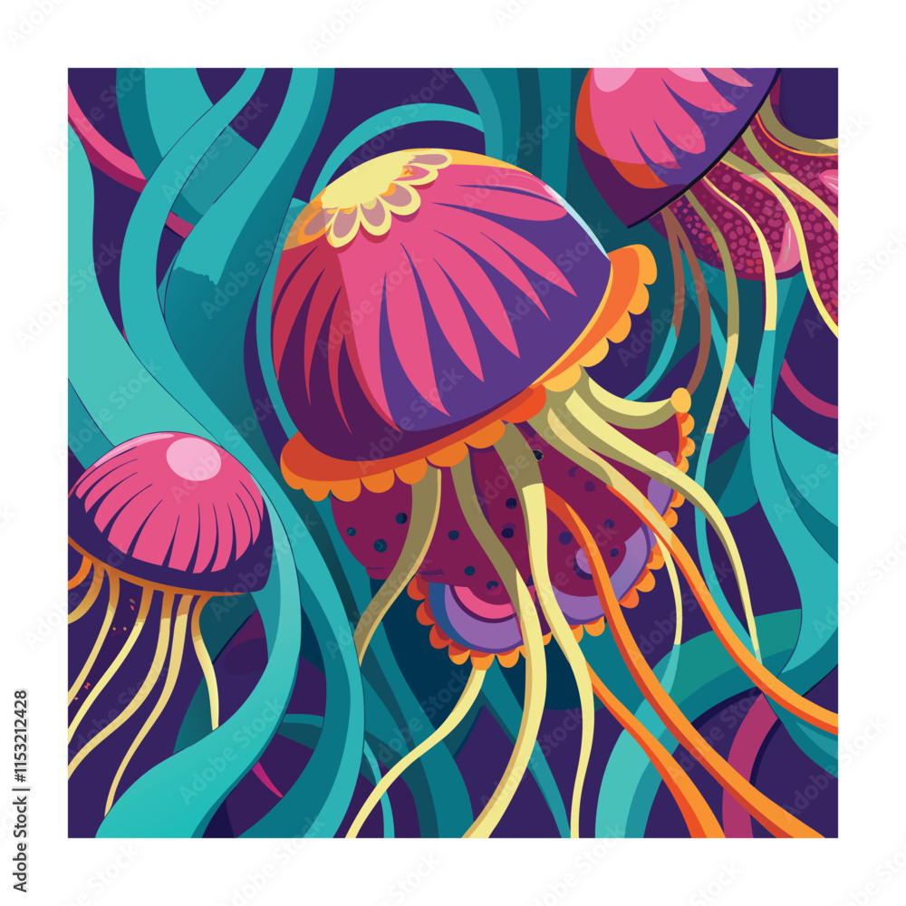 Obraz premium Abstract organic pattern design