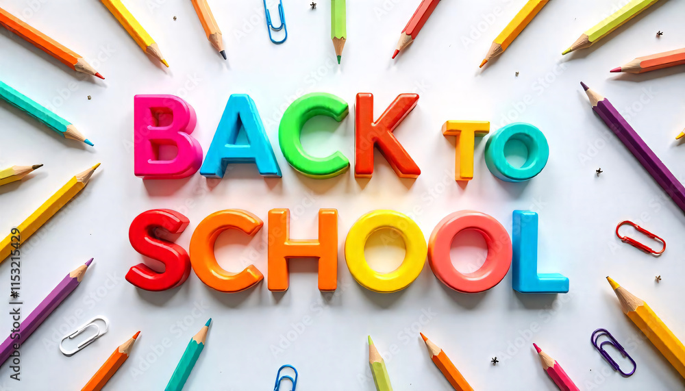 Back to School: A Colorful and Playful Design Back to School: A Colorful and Playful Design