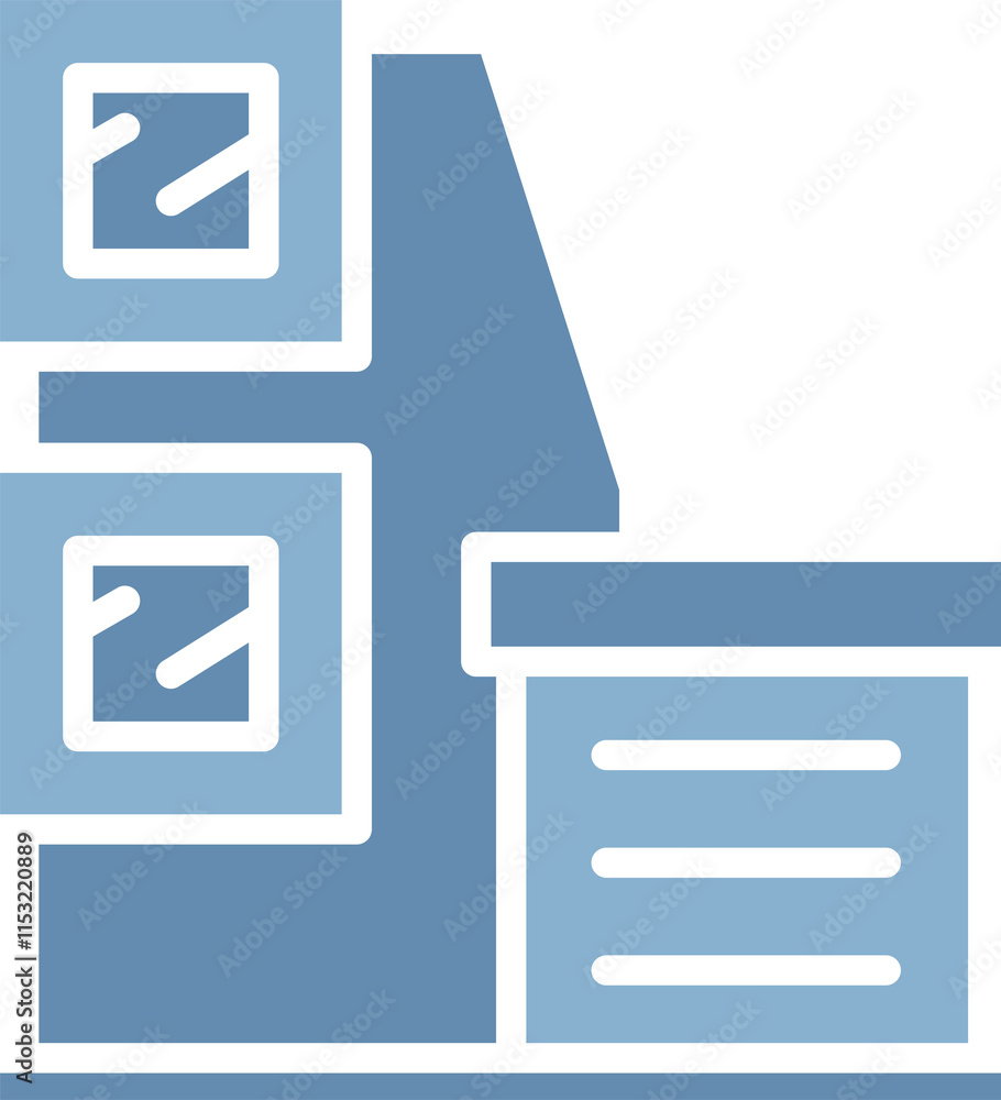 Modern Architecture Building Icon Modern Architecture Building Icon
