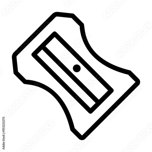 pencil sharpener Line Icon