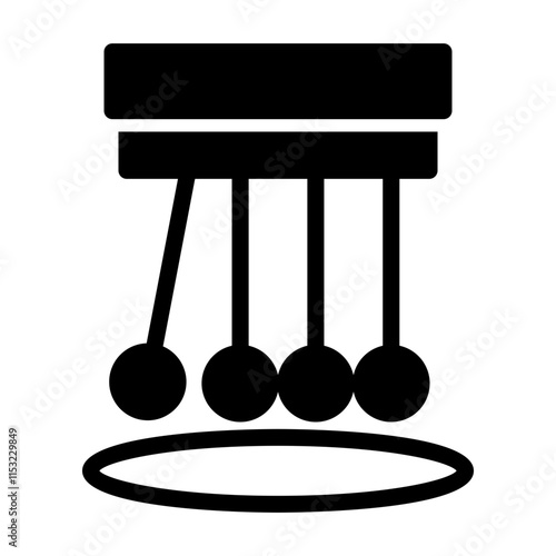 pendulum swing Solid icon