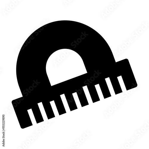 protractor Solid icon