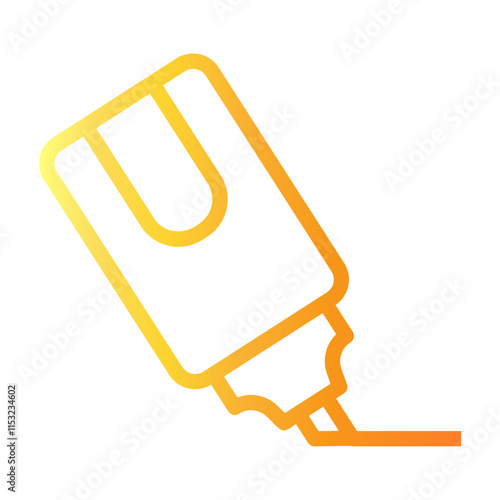 highlighter Line Gradient Icon