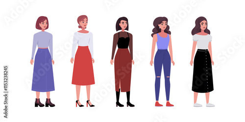 12 - Group of sideways people