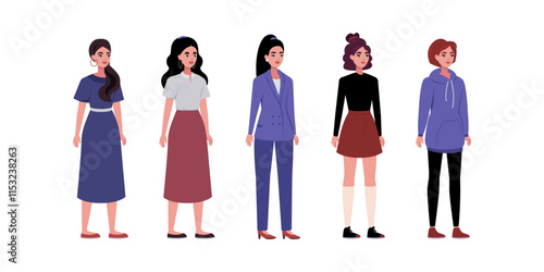 12 - Group of sideways people