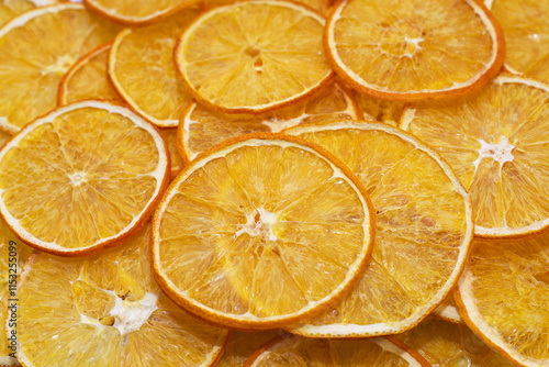 orange slices background Healthy food background