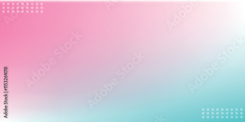 Abstract clear blue sky. Pastel rainbow. Light blue, pink and yellow color vector banner. Pastel gradient sky pattern. Blurred light fuzz colorful gradient background. Vector soft horizontal backdrop