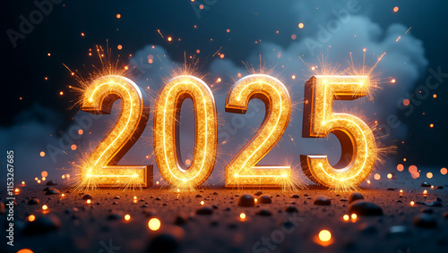 Happy new year 2025 || new year || 2025