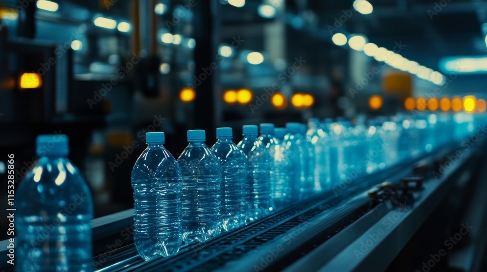 Bottled Water Production Line Conveyor System Bottled Water Production Line Conveyor System