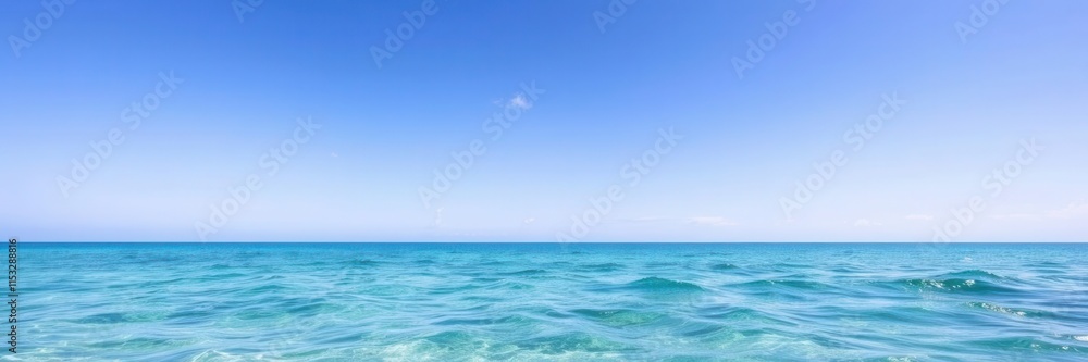Tranquil Blue Ocean Water Surface Under Clear Sky with Soft Gentle Waves and Bright Sunshine Creating a Peaceful Summer Atmosphere for Relaxation and Reflection Tranquil Blue Ocean Water Surface Under Clear Sky with Soft Gentle Waves and Bright Sunshine Creating a Peaceful Summer Atmosphere for Relaxation and Reflection