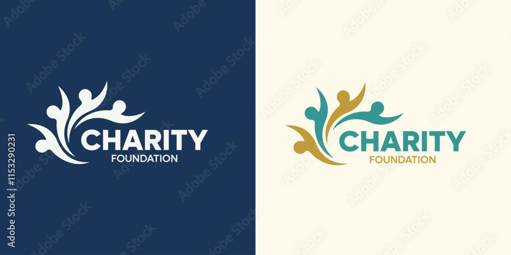 Obraz premium partnership group community assistance social protection help foundation children company