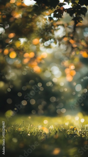 Wallpaper Mural Autumn leaves in the park, shallow depth of field Torontodigital.ca
