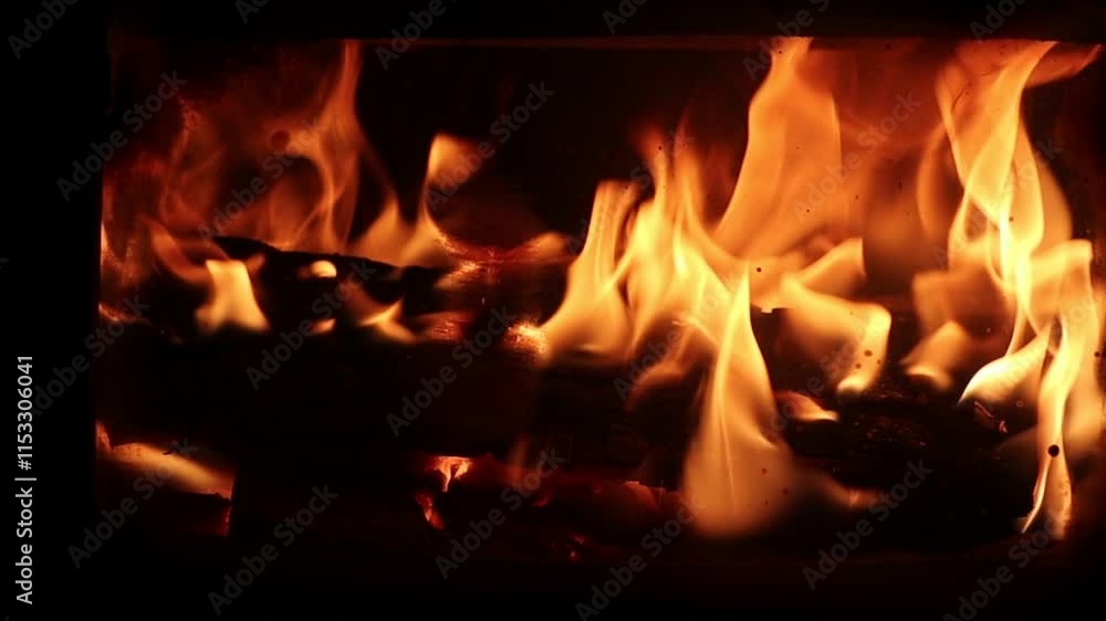The Captivating, Flickering Flames are Dancing Beautifully in a Cozy Fireplace Setup The Captivating, Flickering Flames are Dancing Beautifully in a Cozy Fireplace Setup