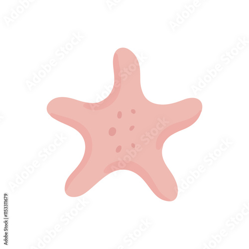 Pink Starfish Icon