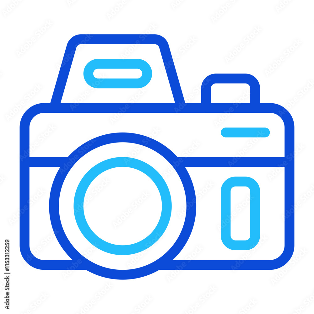 Camera Duoline Icon Camera Duoline Icon