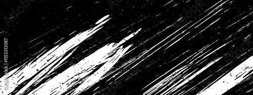 Vintage woodcut texture illustration depicting spray paint patterns on a dark background