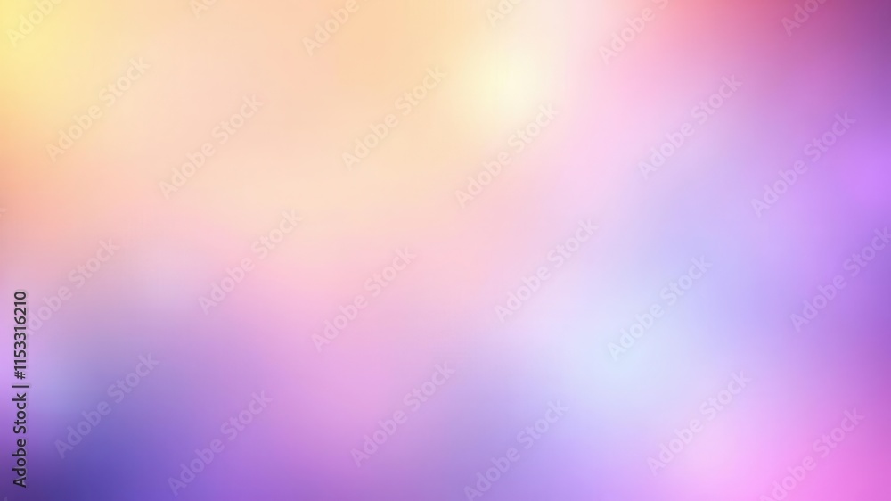Soft Abstract Background with Blurred Colors in Pastel Shades Featuring Gentle Blends of Pink, Purple, Yellow, and Blue for Light and Airy Designs Soft Abstract Background with Blurred Colors in Pastel Shades Featuring Gentle Blends of Pink, Purple, Yellow, and Blue for Light and Airy Designs