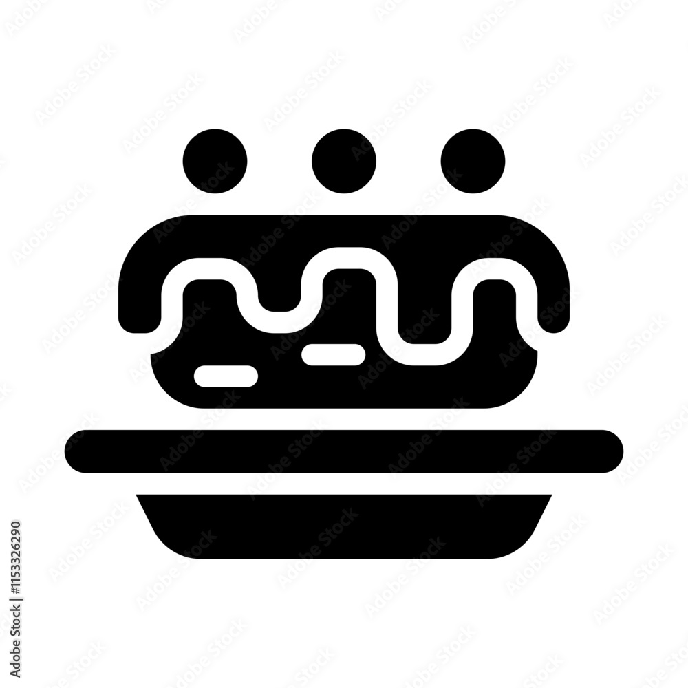 Eclair Solid Icon Eclair Solid Icon