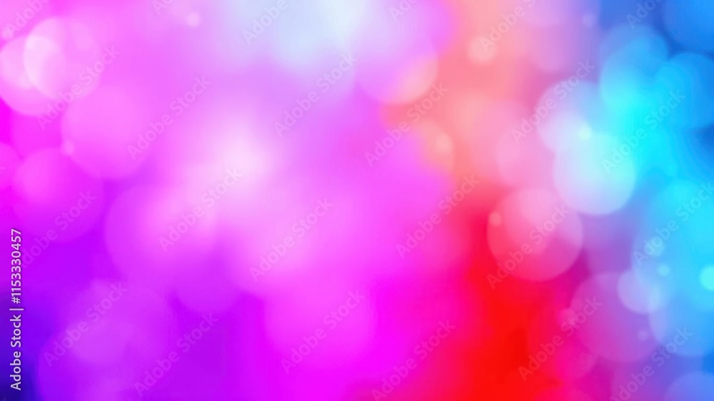 Vibrant Colorful Bokeh Abstract Background with Soft Focus and Blurred Lights in Shades of Pink, Blue, and Red for Creative Design Projects and Visual Arts Vibrant Colorful Bokeh Abstract Background with Soft Focus and Blurred Lights in Shades of Pink, Blue, and Red for Creative Design Projects and Visual Arts