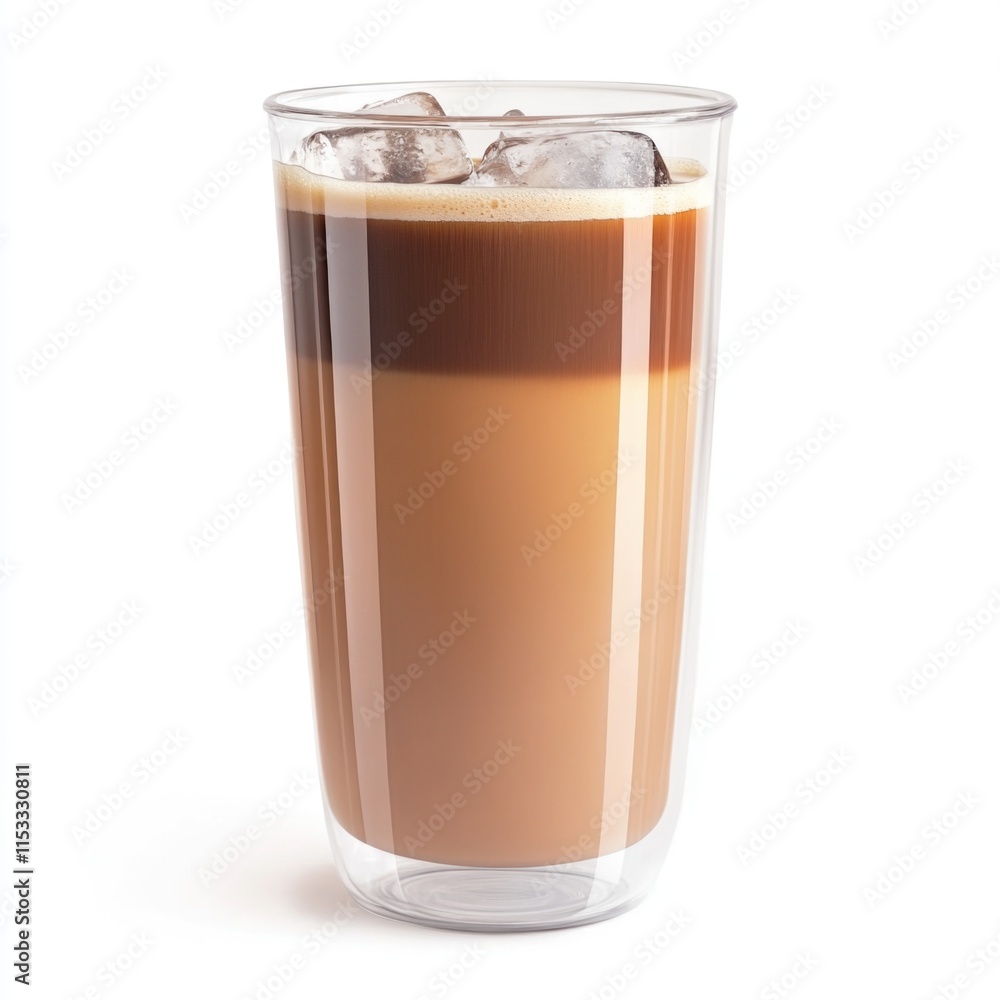 Coffee with Ice Cubes Coffee with Ice Cubes