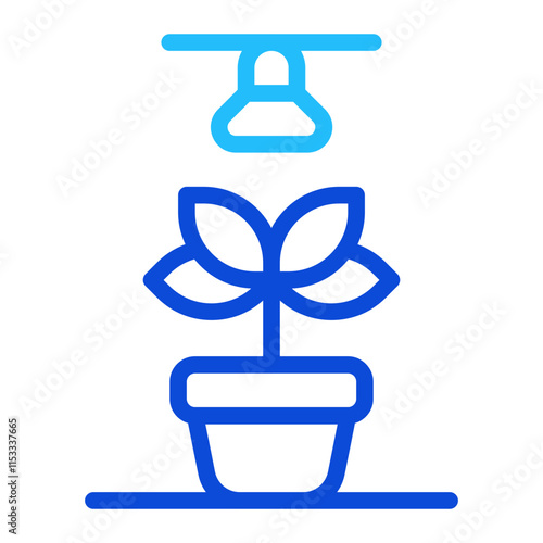 Grow Cannabis Duoline Icon