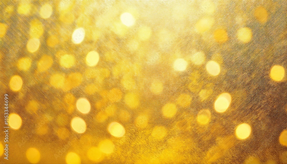 Obraz premium Gold foil texture on glossy yellow leaves