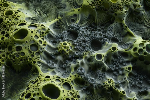 150 Strange microscopic alien organic anomalous material details render 3D