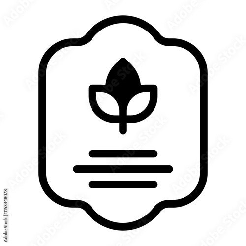 Label Product Glyph Icon