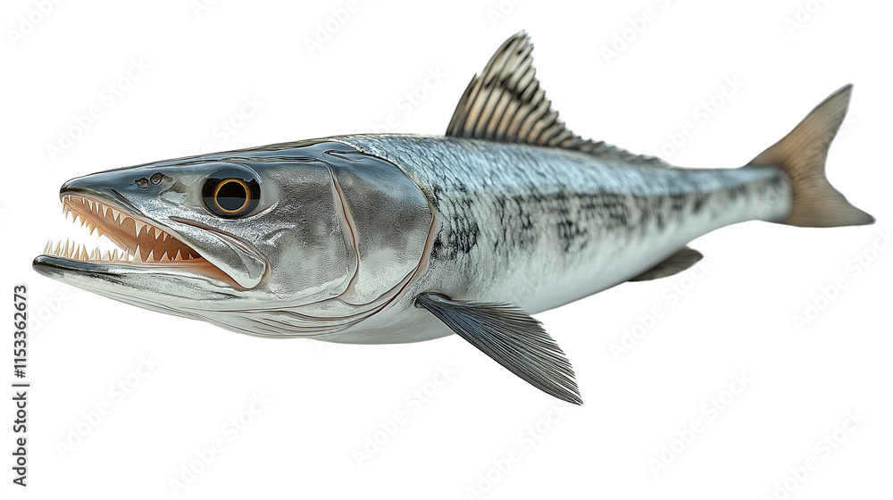 Fototapeta premium Great Barracuda Profile