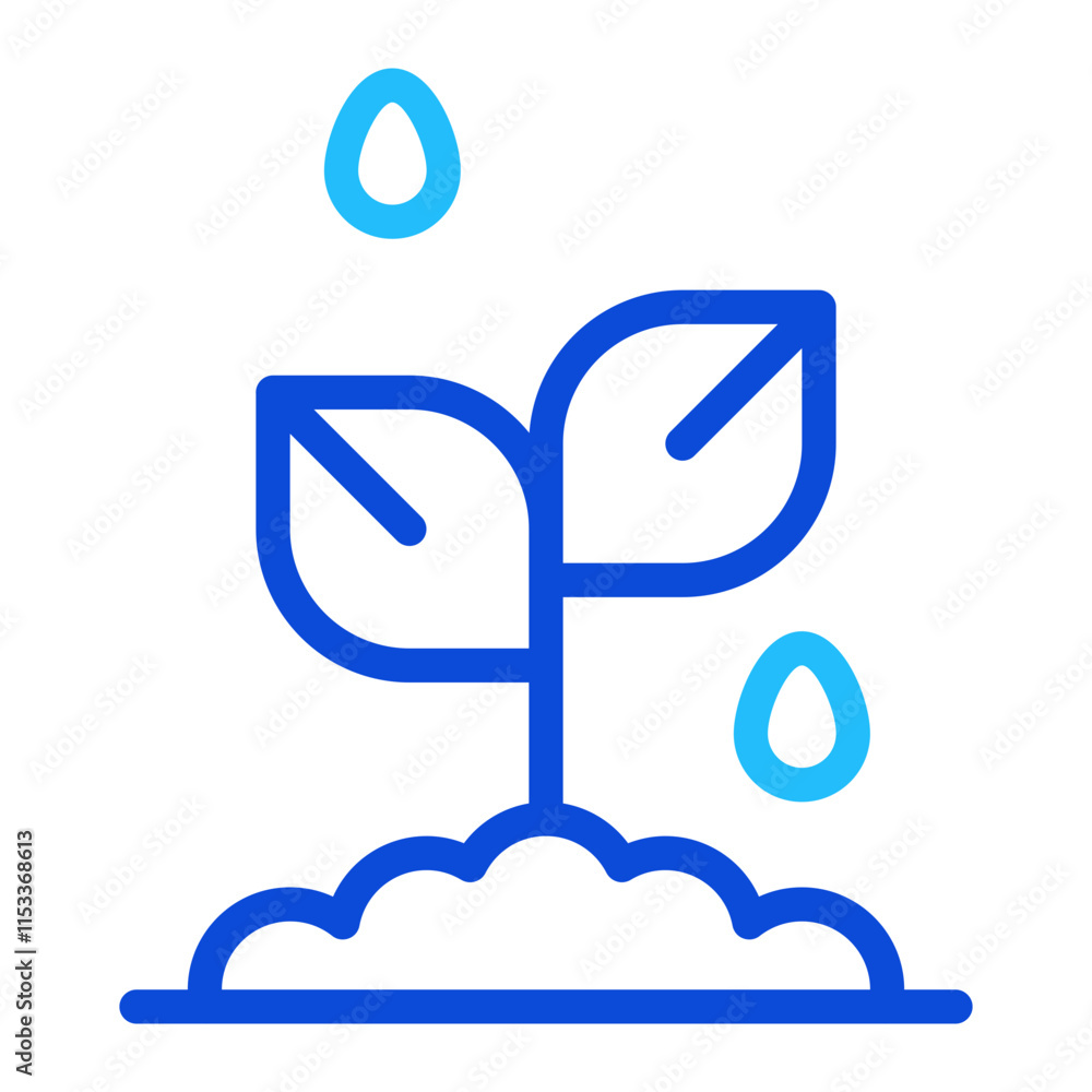 Plant Duoline Icon