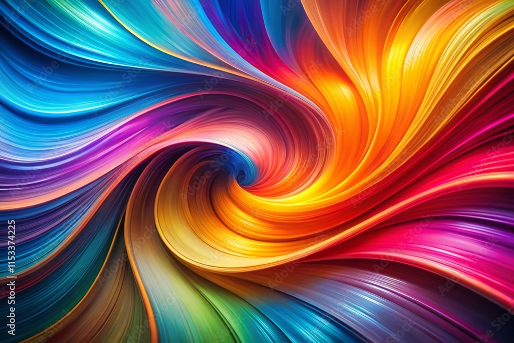 Abstract Colorful Swirling Background, Long Exposure Photography, Curvy Shapes, Vibrant Hues, Artistic Design Abstract Colorful Swirling Background, Long Exposure Photography, Curvy Shapes, Vibrant Hues, Artistic Design