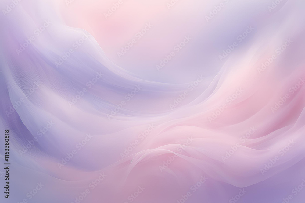 A gentle abstract background with misty lavender, sky blue, and light pink hues, evoking a calming feel. A gentle abstract background with misty lavender, sky blue, and light pink hues, evoking a calming feel.