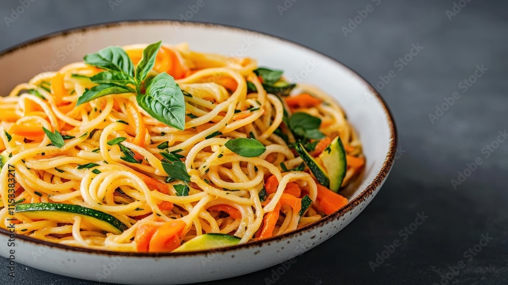Delicious spaghetti dish kitchen food photography modern interior close-up culinary art Delicious spaghetti dish kitchen food photography modern interior close-up culinary art
