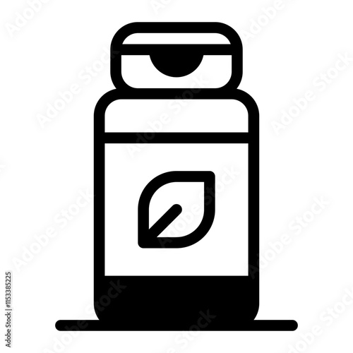 Shampoo Glyph Icon