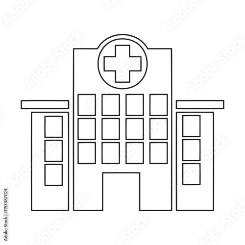 Top-quality healthcare center vector illustration.