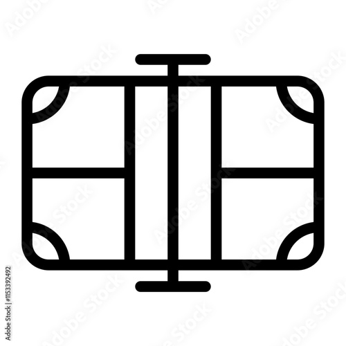 Sport Court Line Icon