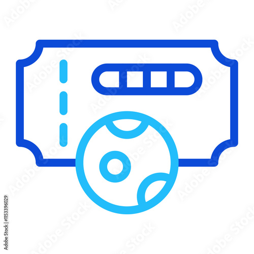 Ticket Duoline Icon