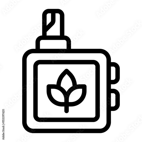 Vaporizer Line Icon