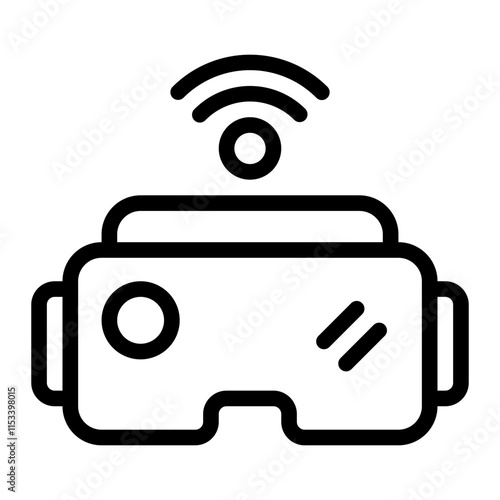 Vr Goggles Line Icon