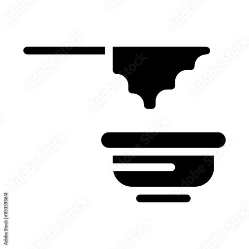 Wax Solid Icon