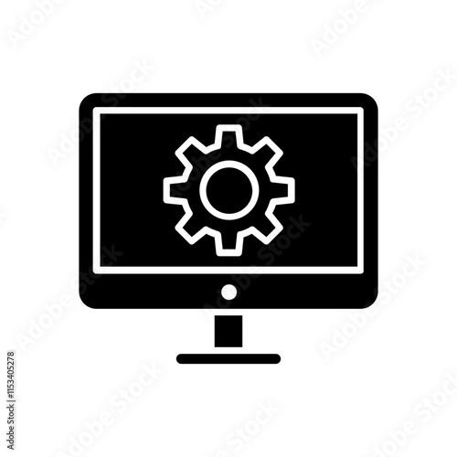 Loading icon vector. Update system illustration sign. Concept of upgrade application progress symbol or logo.